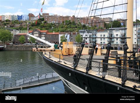 Bow Of Ss Great Britain Bristol Docks England Great Britain United