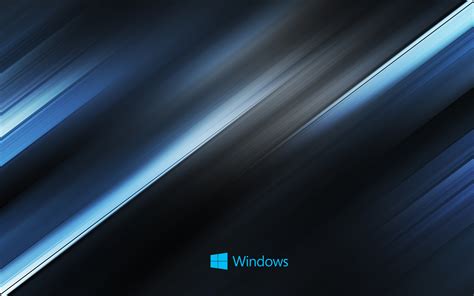 01 Of 10 Abstract Windows 10 Background With Diagonal Blue Lines Hd