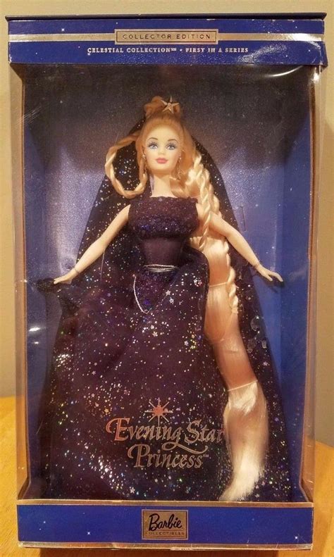 evening star princess barbie 27690 celestial collection 1st in series nrfb 1851729299