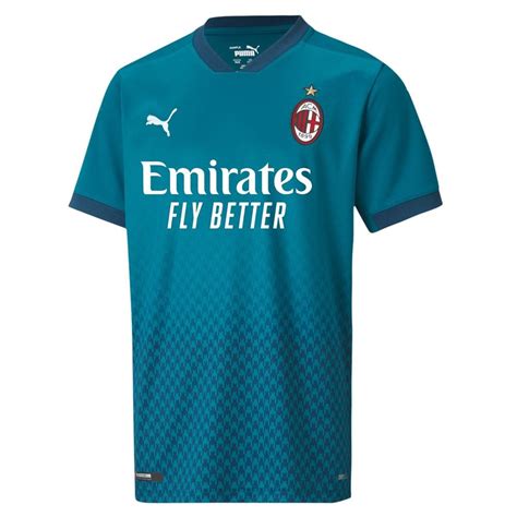 Welcome to ac milan official facebook page! Puma AC Milan 3rd Junior Short Sleeve Jersey 2020/2021 ...