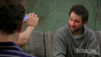 Dennis Reynolds Golden God Gif