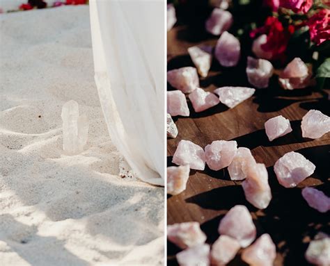 6 Thoughtful Ways to Use Crystals in Your Wedding
