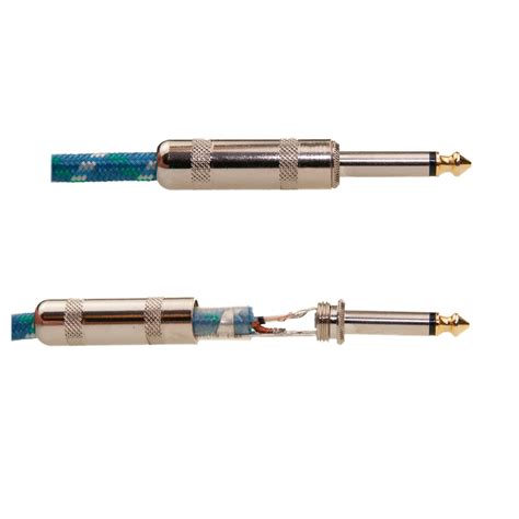 Premium 14 Ts M Instrument Patch Cable Woven Jacket 20ft