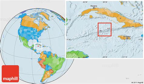 Cayman Islands Location On World Map World Map