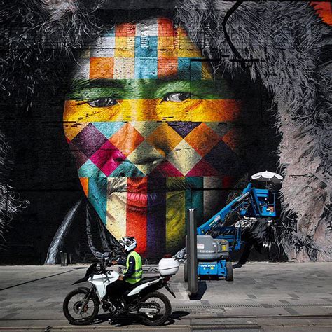 Brazilian Graffiti Artist Creates Worlds Largest Street Mural For The
