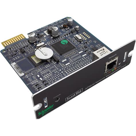 Any type of network activity requires a lan card: APC UPS Network Management Card 2 AP9630 B&H Photo Video