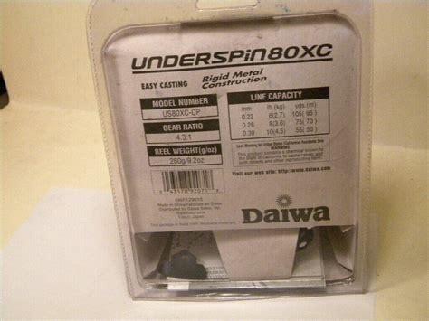 Vintage Daiwa Xc Under Spin Casting Reel Nip Ebay