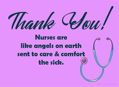 Thank You Messages For Nurses Appreciation Quotes Wishesmsg Nurses