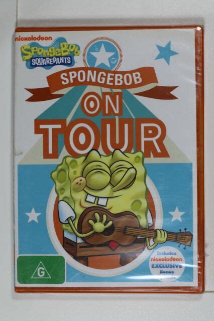 Spongebob Squarepants Spongebob On Tour Dvd 2012 For Sale Online