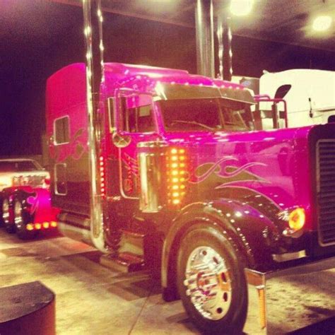 pin by paul savage on custom big rigs big trucks big rig trucks pink truck