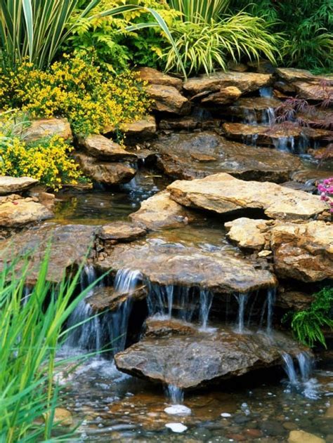 Diy Garden Pond Waterfall Ideas Group Home Decor Recipe