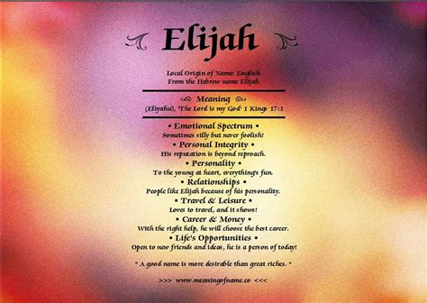 In the old testament, joseph is the eleventh son of jacob. Elijah | anizpk