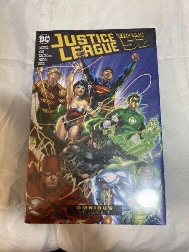 Justice League New 52 Omnibus Vol 1 New Dc Comics Hc Hardcover Sealed