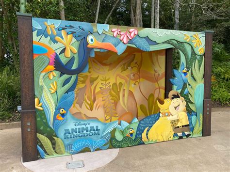 Photos New Up Themed Photo Op Now Available At Disneys Animal