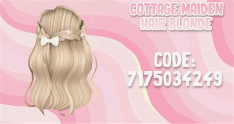 Pin By Bella On Bloxburg Cute Blonde Hair Coding Roblox