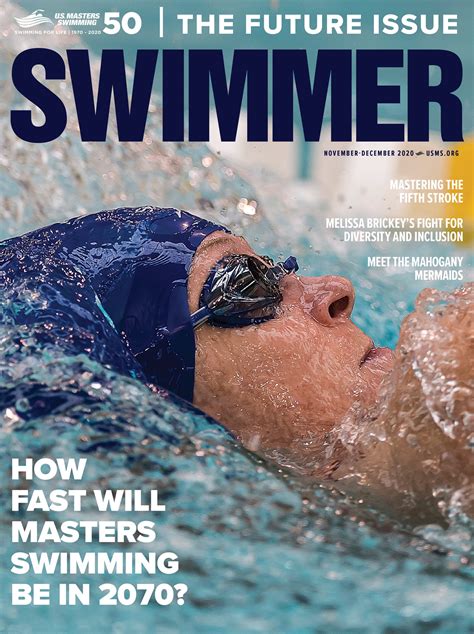 Swimmer Magazine Us Masters Swimming