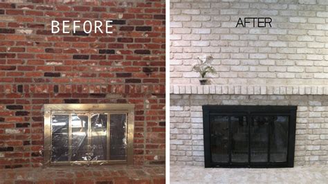 Steps To Use Brick Fireplace Paint Paint Your Brick Fireplace In 2