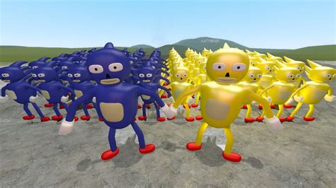 What If I Become Sonic 3d Sanic Clones Memes In Garrys Mod Youtube