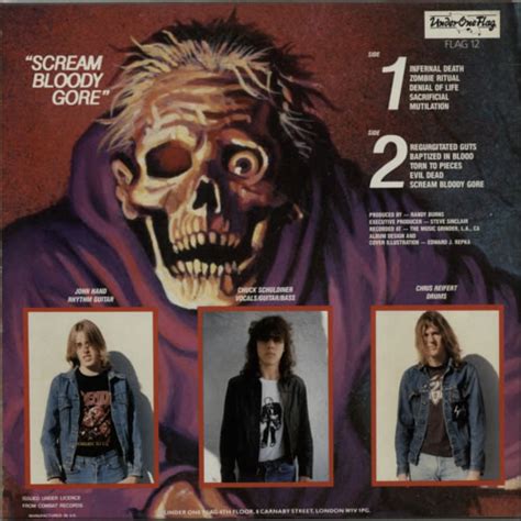 Death Scream Bloody Gore Uk Vinyl Lp Album Lp Record 606637