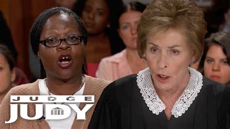 Judge Judy Asks Is There Something Wrong With You Youtube