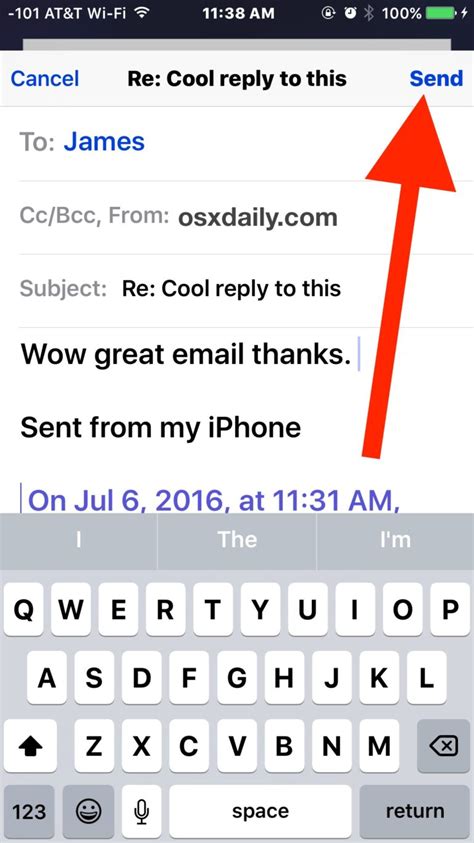How To Reply To Emails From Iphone Mail The Right Way