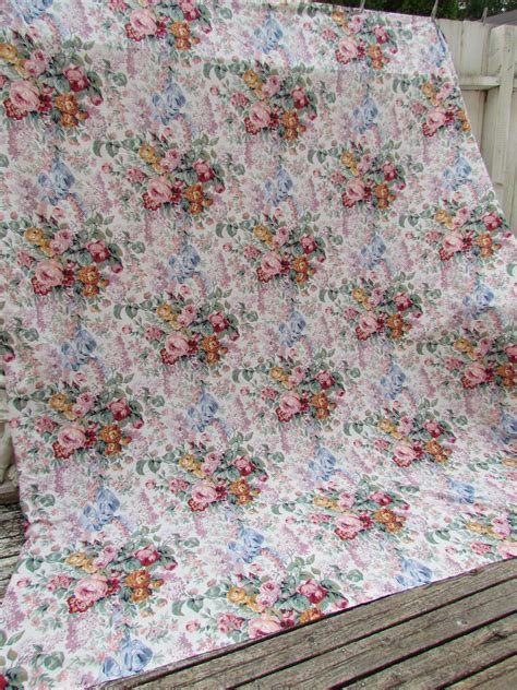 50 cabbage rose fabric ranked in order of popularity and relevancy. Ralph Lauren Allison King Flat Sheet Cabbage Rose King ...