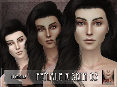 R Skin 3 Female By Remussirion At Tsr Sims 4 Updates