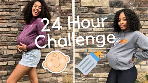 24 Hour Pregnancy Challenge Youtube