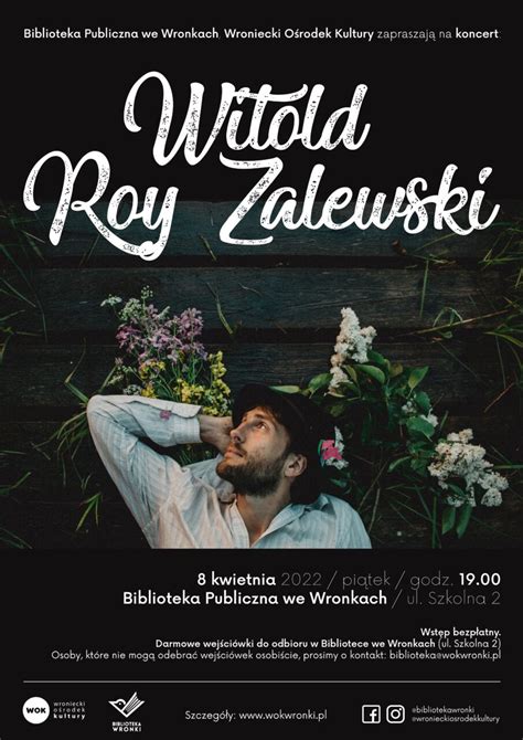 Koncert Witolda Roya Zalewskiego I Dariusza Brodowskiego Białe Bzy We