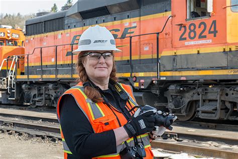 Through Their Own Lens Women Railfans Capture Bnsf Trains For Posterity