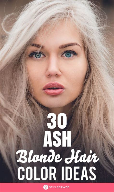 Ash Blonde Hair Color Ideas That Youll Want To Try Out Right Away