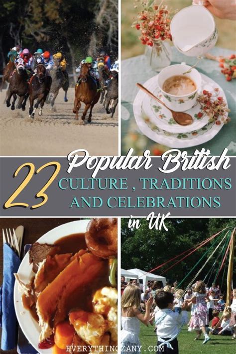 British Culture List Of The Great Traditions And Celebrations In The