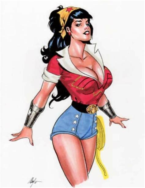 LMH Artist Unknown Wonder Woman Marvel Comics Artists Sexy Drawings
