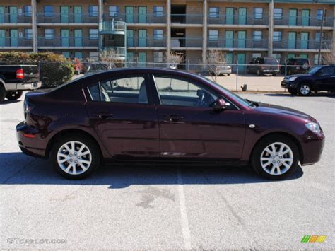 2007 Phantom Purple Mica Mazda Mazda3 I Sport Sedan 44394755 Photo 4