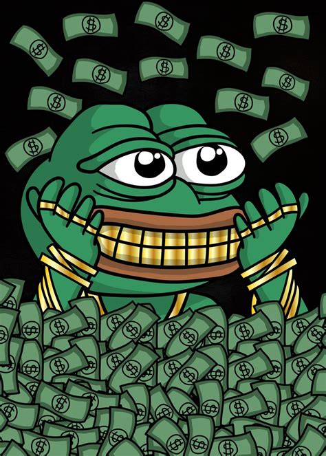 Pepe The Hype Frog Poster Picture Metal Print Paint By Almost