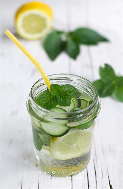 Acqua Detox Al Cetriolo Limone E Menta Le Mie Ricette Con E Senza