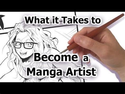 What It Takes To Become A Manga Artist Youtube Manga Artist How To