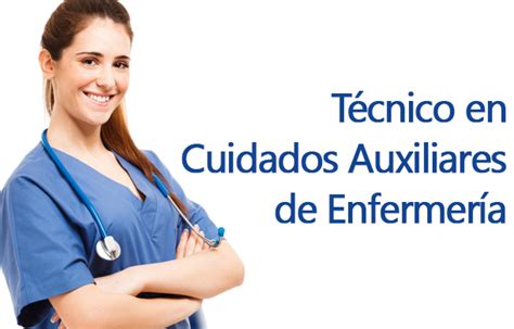 T Cnico En Cuidados Auxiliares De Enfermer A Formaci N Profesional Carval