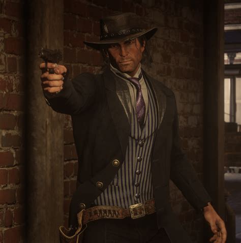 John Marston Low Honor Save With Unattainable Outfits Mod Red Dead