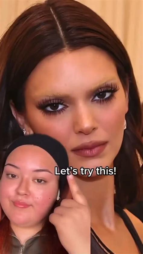 Kendall Jenner Inspired Smokey Brown Eye Look Wearing Gxve Beauty Rich