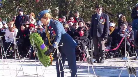 Canada Remembers National Remembrance Day Ceremony Underway In Ottawa
