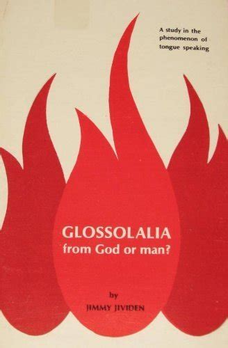 Glossolalia From God Or Man Jiriden Jimmy Books