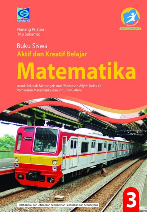 E Book Aktif Dan Kreatif Belajar Matematika Kls Xii Peminatan Matematika Dan Ilmu Alam Revisi