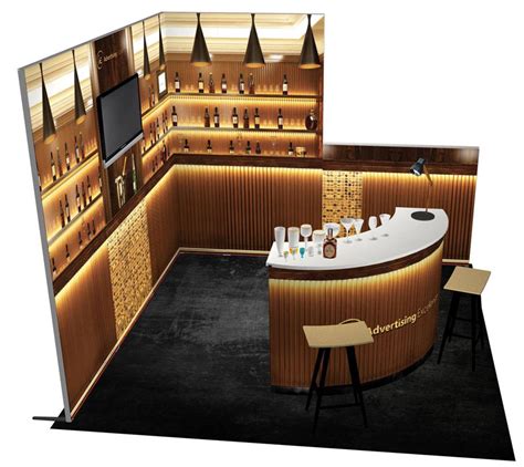 Exhibit Booth Bar Trade Show Display Bar Booth Looks Like A
