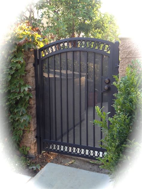 Iron Walk Gates Metal Garden Gates Fence Gate Design Backyard Gates