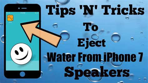 Turn on your iphone only when it is completely dry and does not have moisture. Tips & Tricks To Eject Water From iPhone 7 Speakers - YouTube