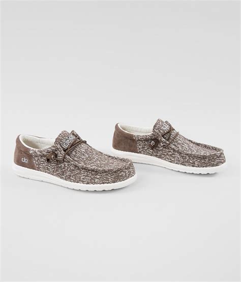 The unique cut and originality stand out from the crowd. Hey Dude Wally Funk Stretch Shoe - Men's | Western shoes ...