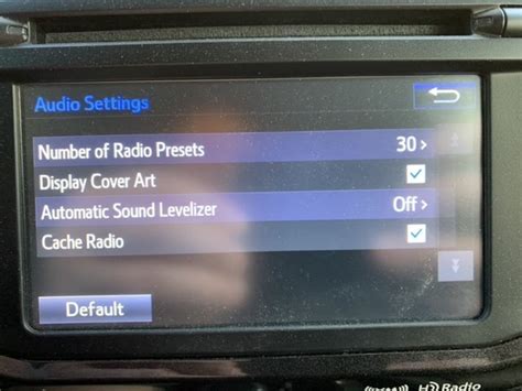 Entune Who Knows How To Clear A Preset Radio Station Toyota Tundra