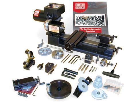 8 Tabletop Lathe Package C Sherline Products