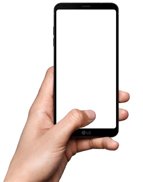 Phone In Hand Png Transparent Image Download Size 800x1020px